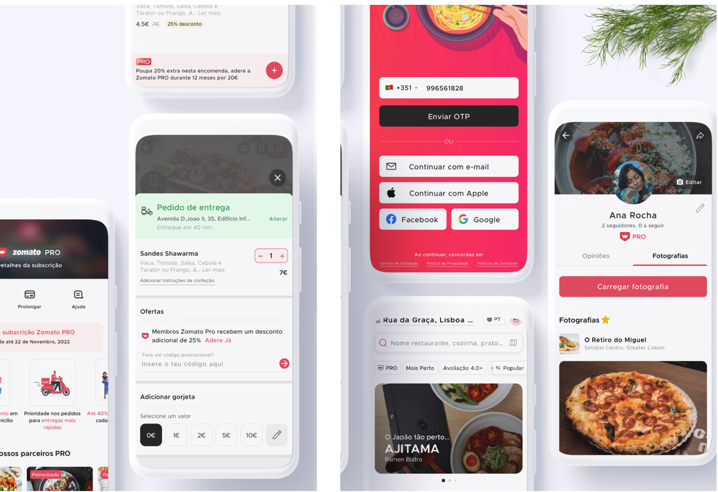 Zomato — Service design framework